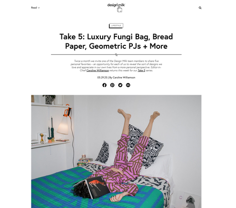 Design Milk x Irregular Sleep Pattern