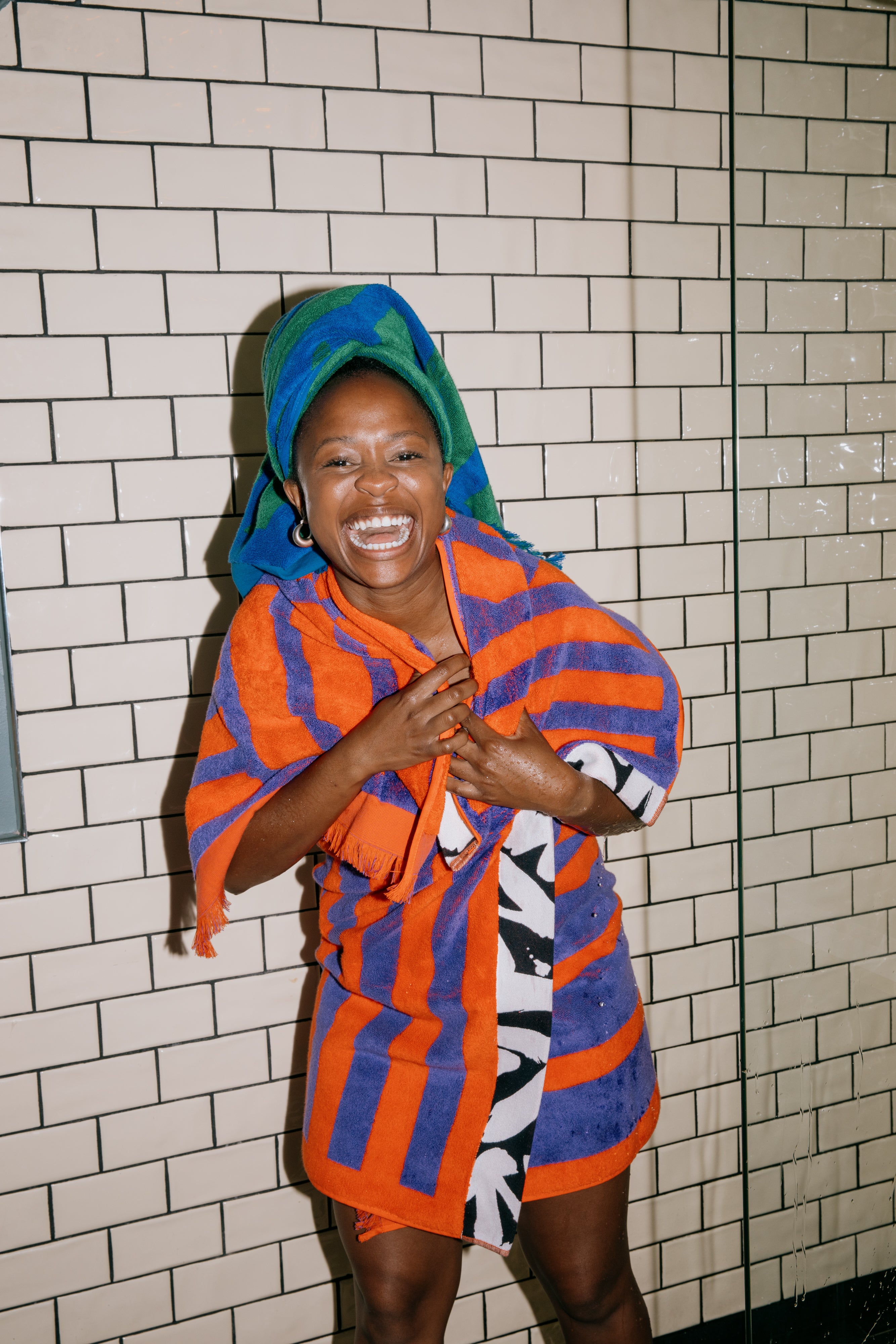 Hot Squash Bath Towel
