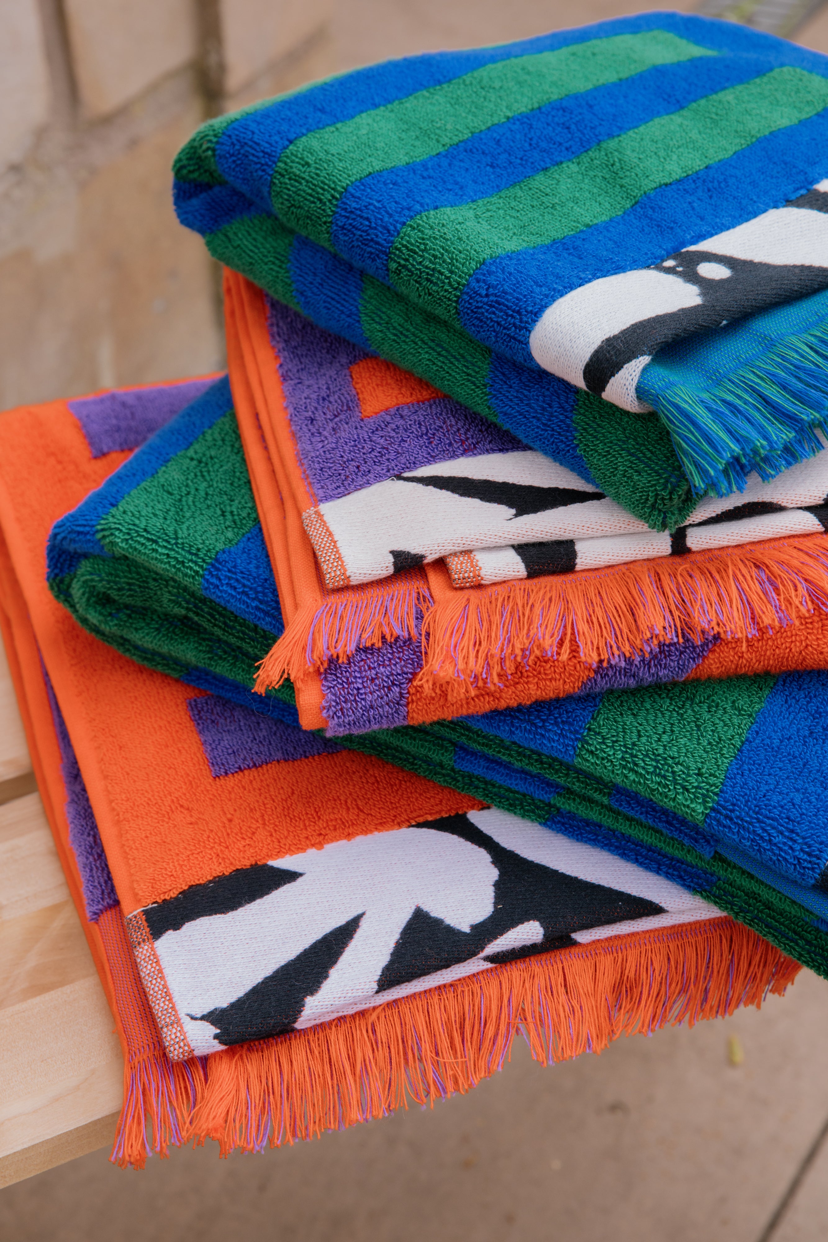 Hot Squash Bath Towel
