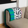 Reversible Quilted Throw x Cool Caramallow