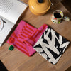 Organic Cotton Tea Towel - Hot Pink