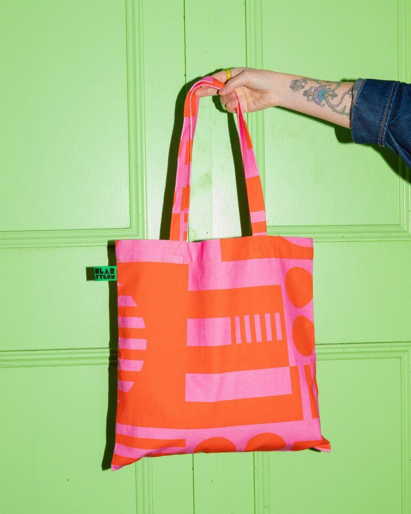 Paradox Tote bag in Hot Pink