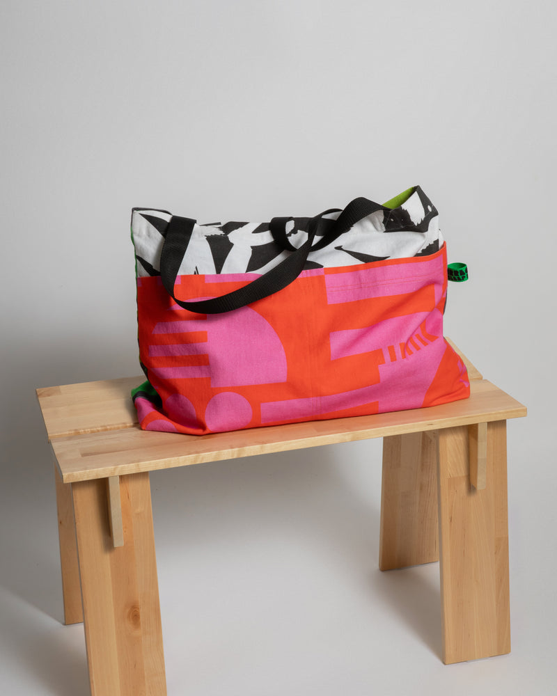 Market Bag in Hot Pink