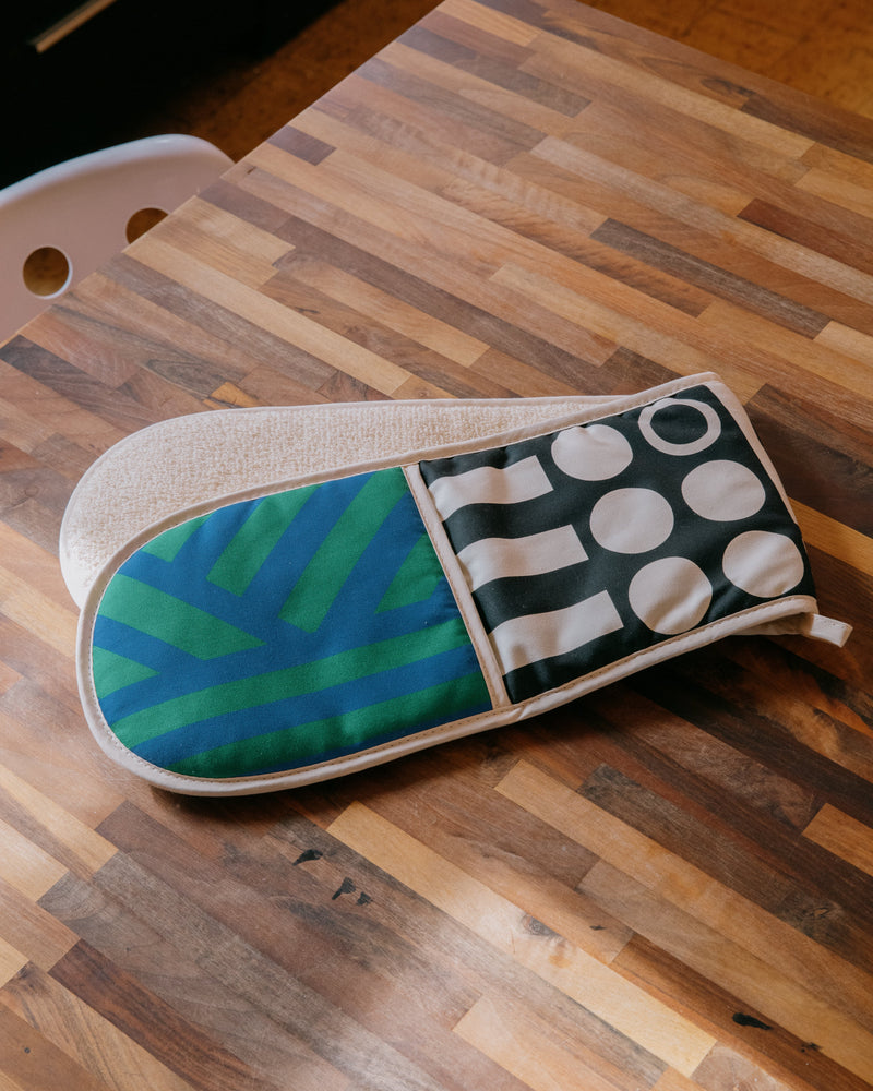 Organic Cotton Double Oven Gloves in Sidewinder