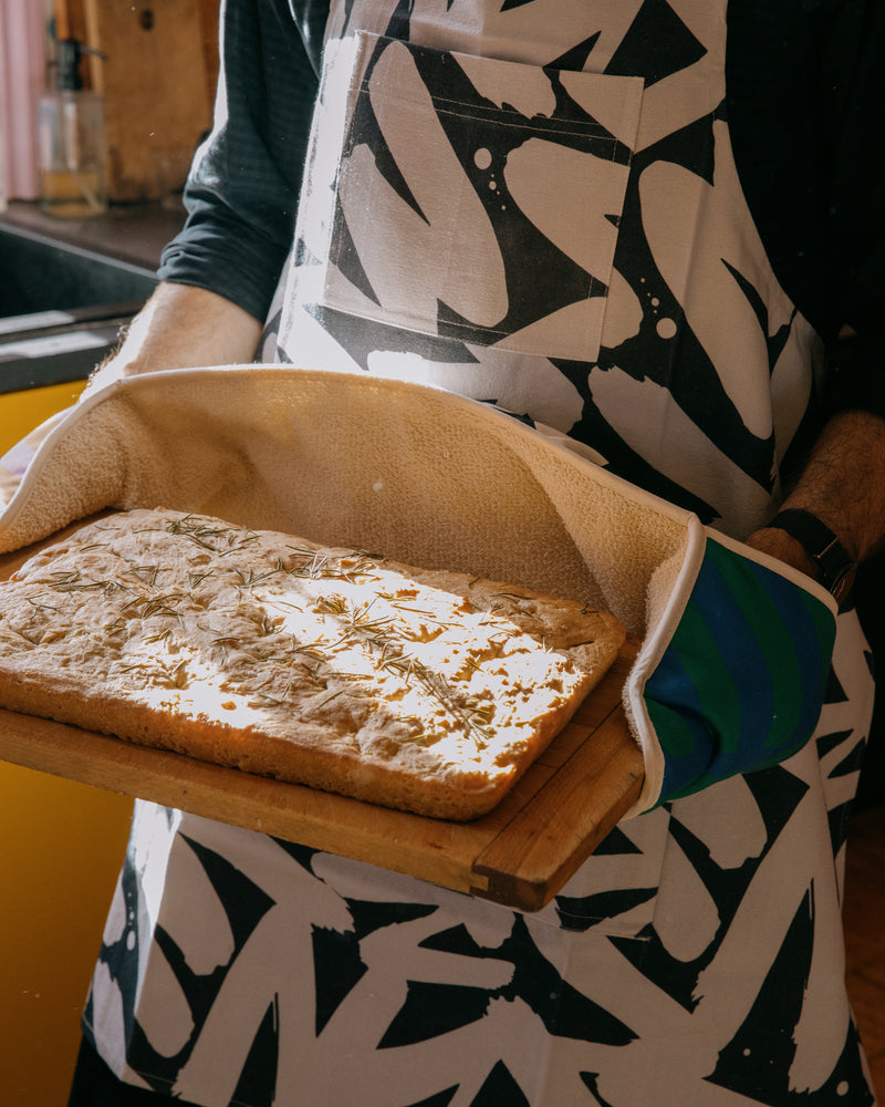 Organic Cotton Double Oven Gloves in Sidewinder