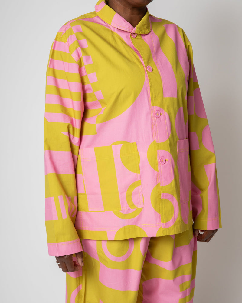 Jumbo Paradox Pyjama Jacket in Wasabi