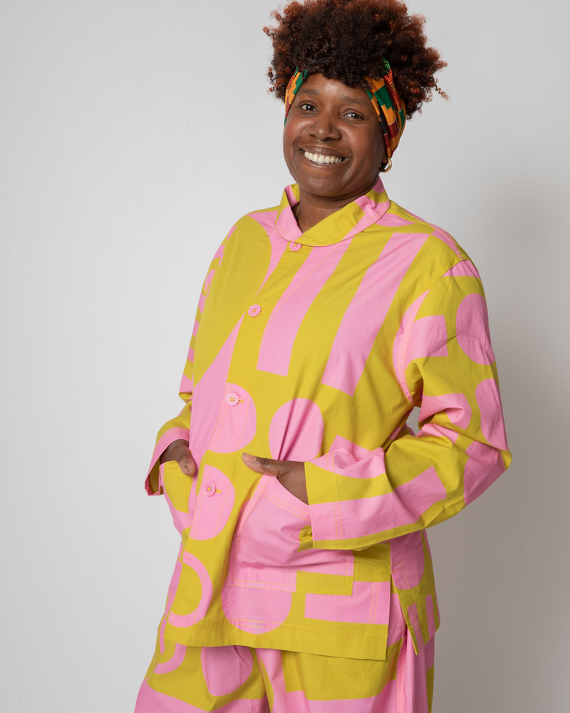 Jumbo Paradox Pyjama Jacket in Wasabi
