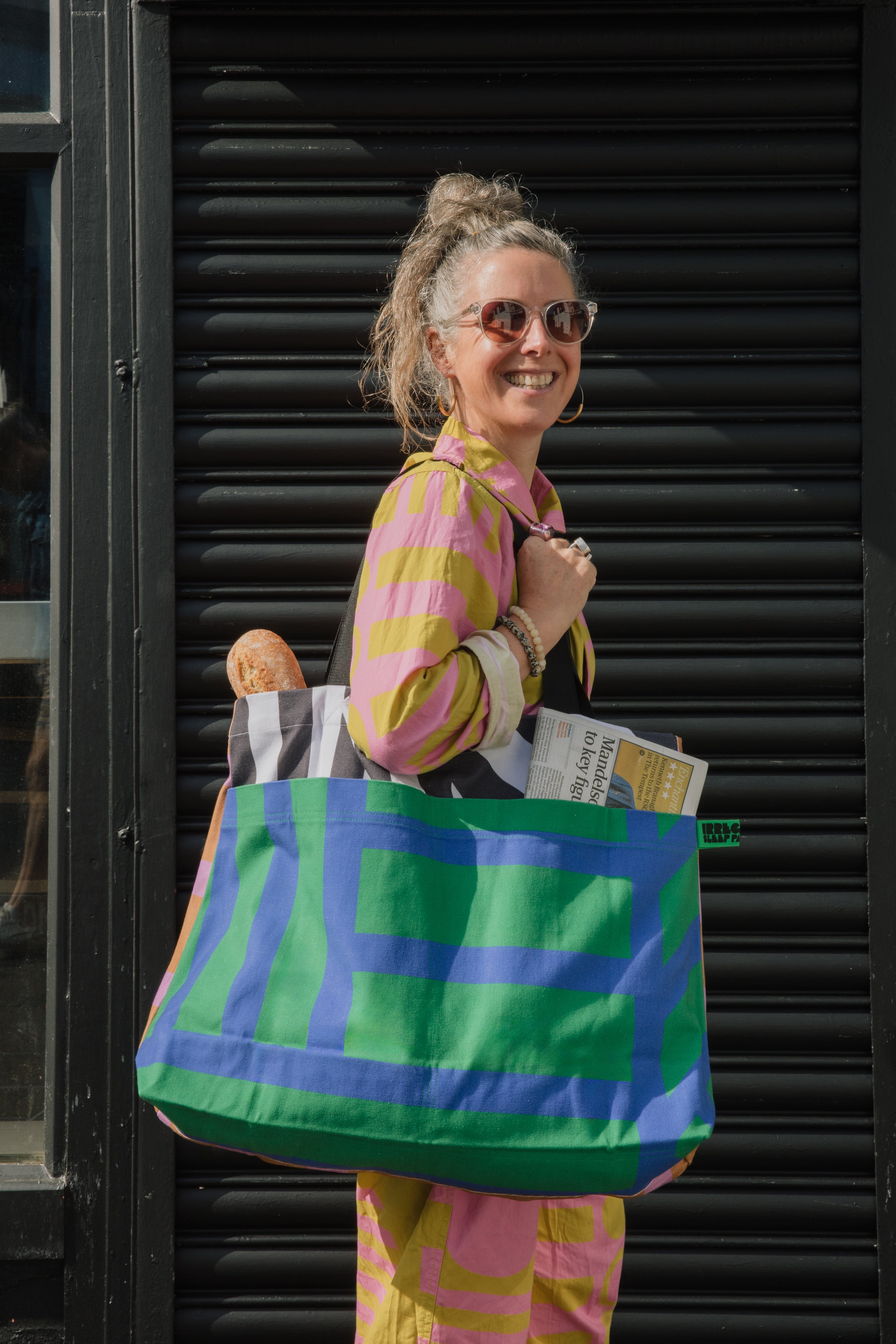 Market Bag in Kelly