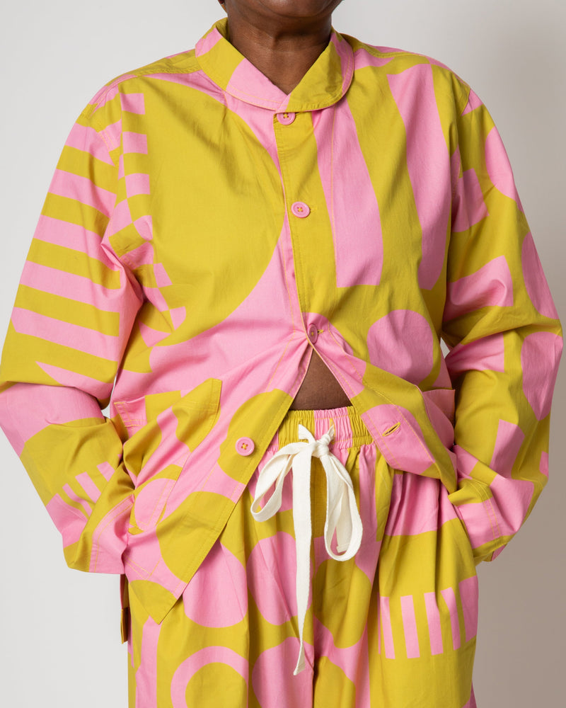 Jumbo Paradox Pyjama Jacket in Wasabi