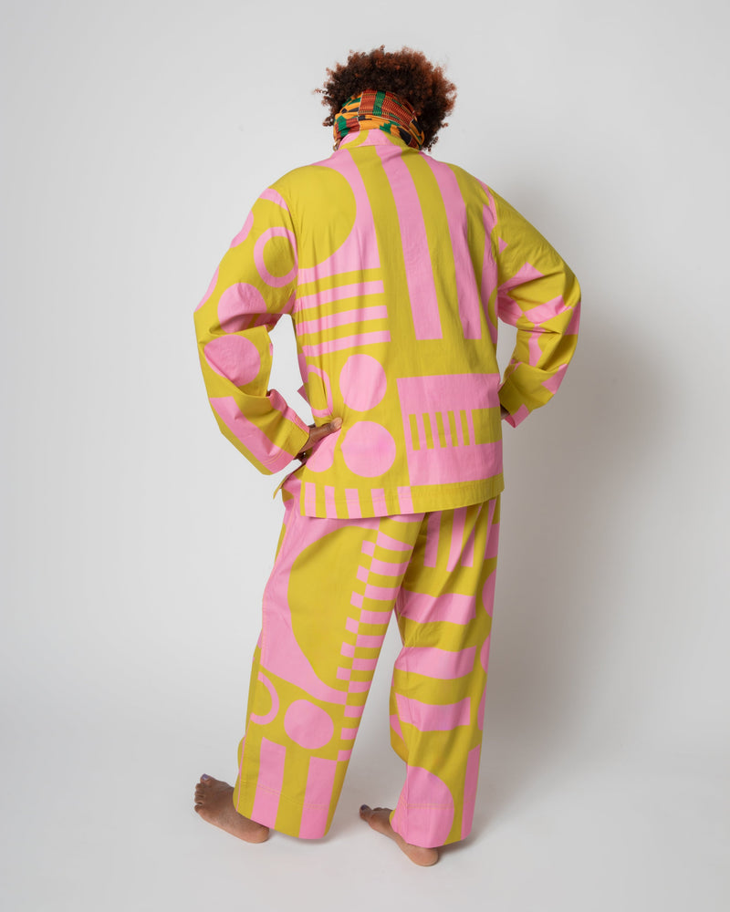 Jumbo Paradox Relaxed Trousers in Wasabi