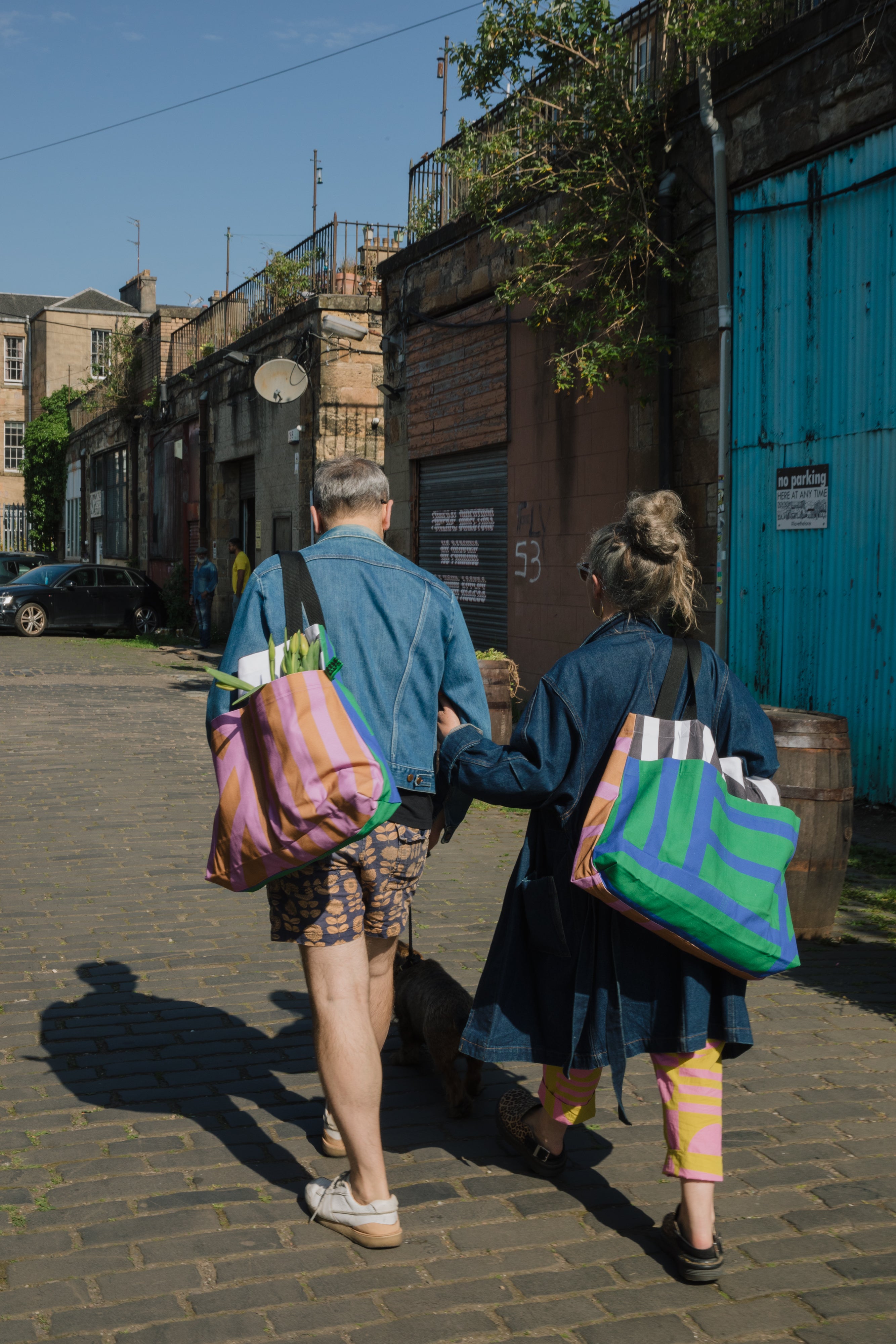 Market Bag in Kelly
