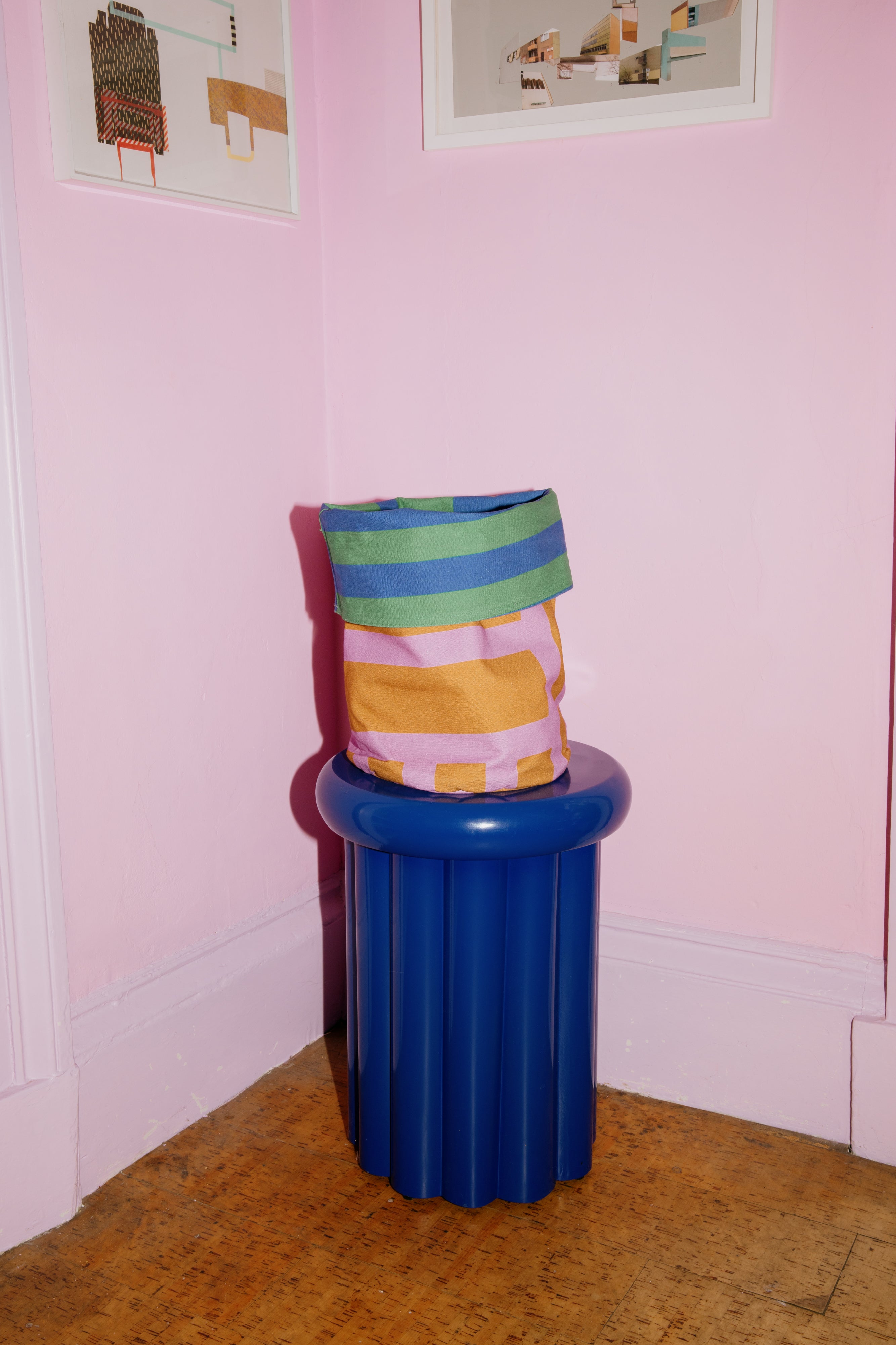 Medium Storage Bag in Kelly Caramallow