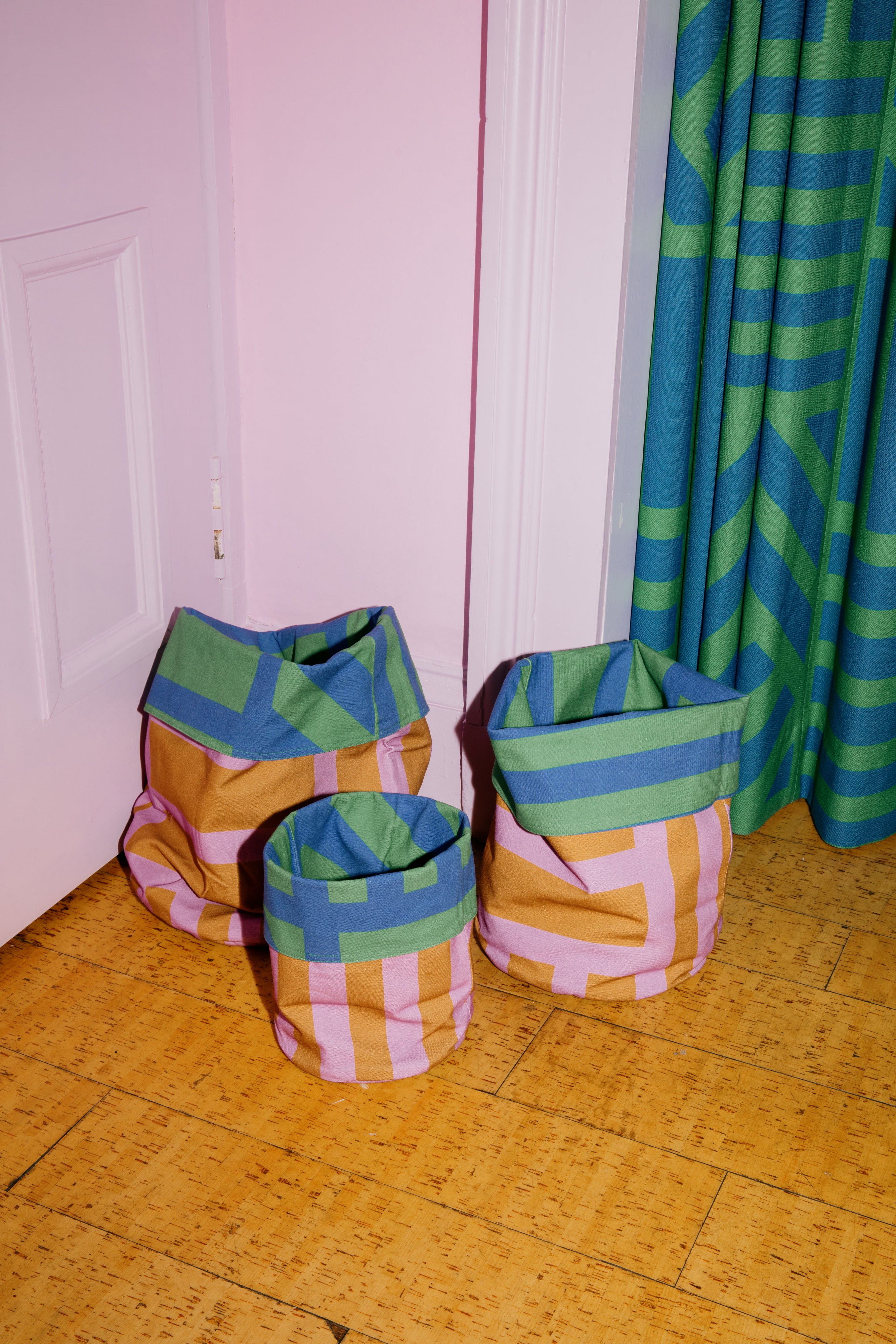 Medium Storage Bag in Kelly Caramallow