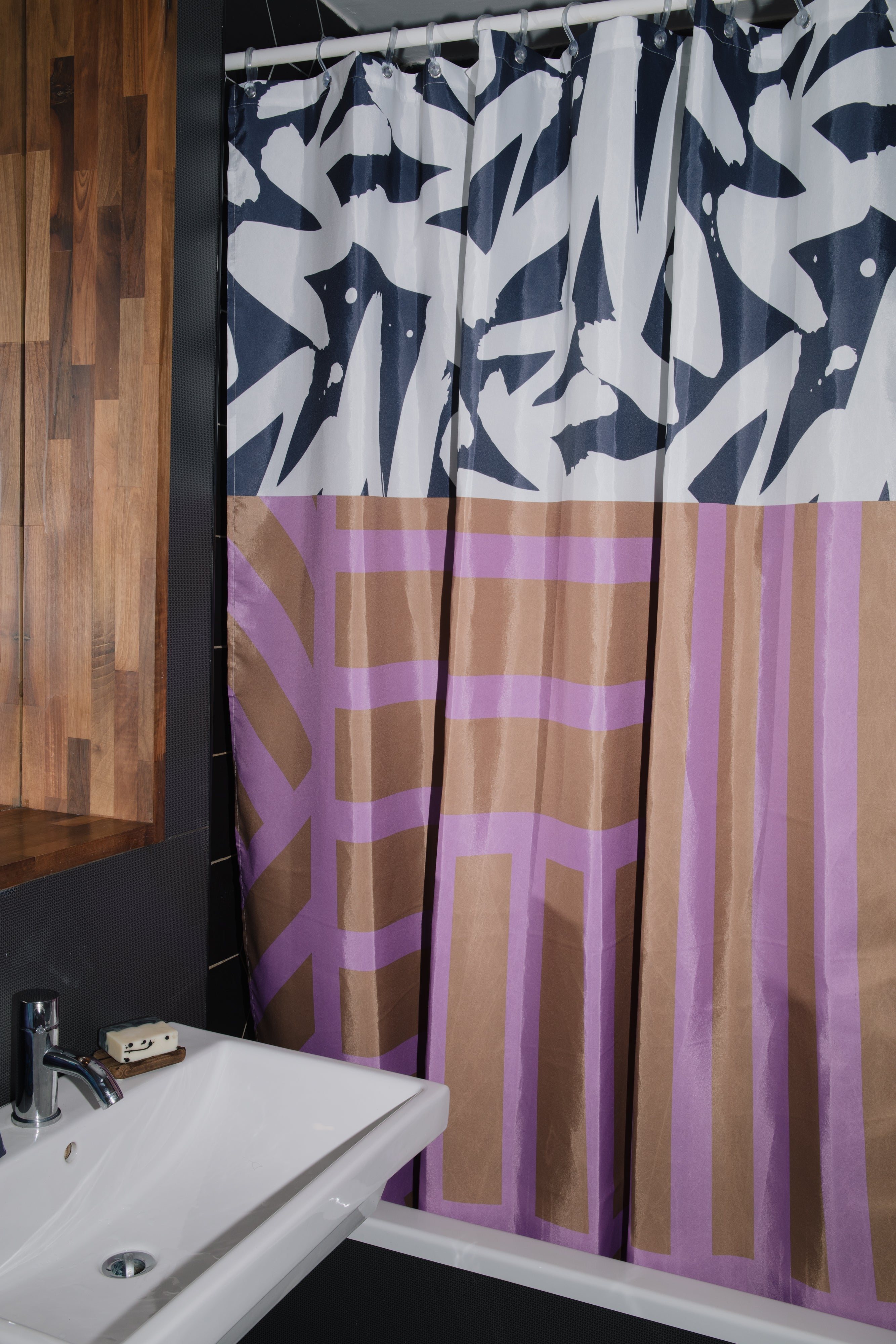 Shower Curtain Caramallow