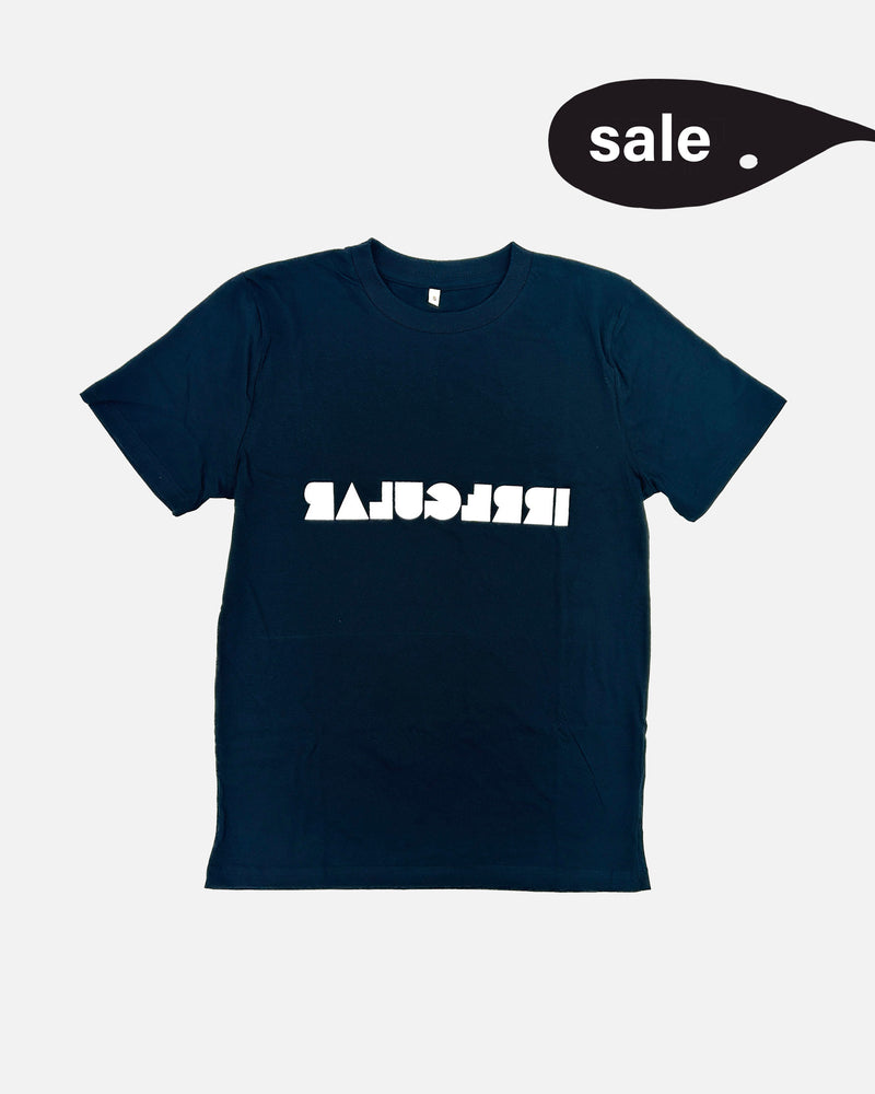 Regular-fit Irregular T-shirt in Black