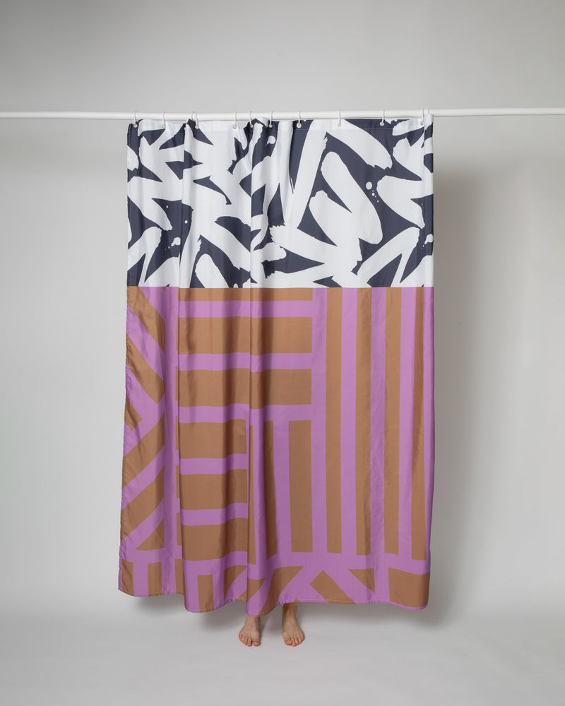 Shower Curtain Caramallow