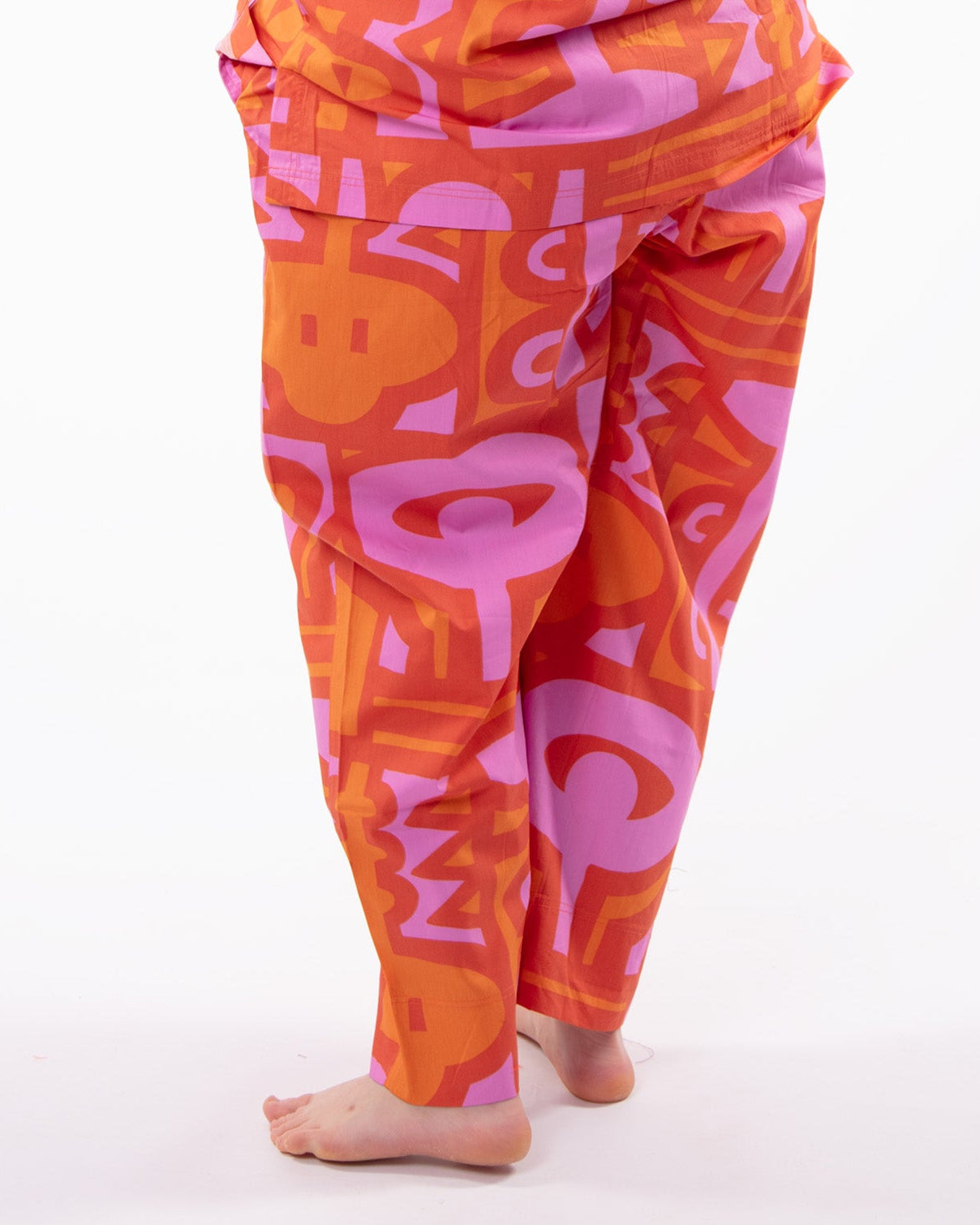 Chameleon High Waisted Trousers in Cayenne