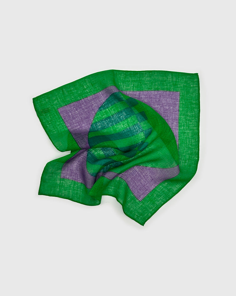 Linen Napkerchief in Chive
