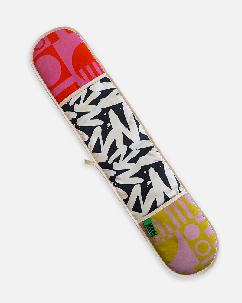 Organic Cotton Double Oven Gloves in Paradox
