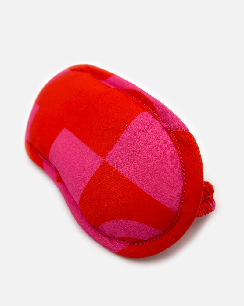 Organic Cotton Eye Mask in Hot Pink