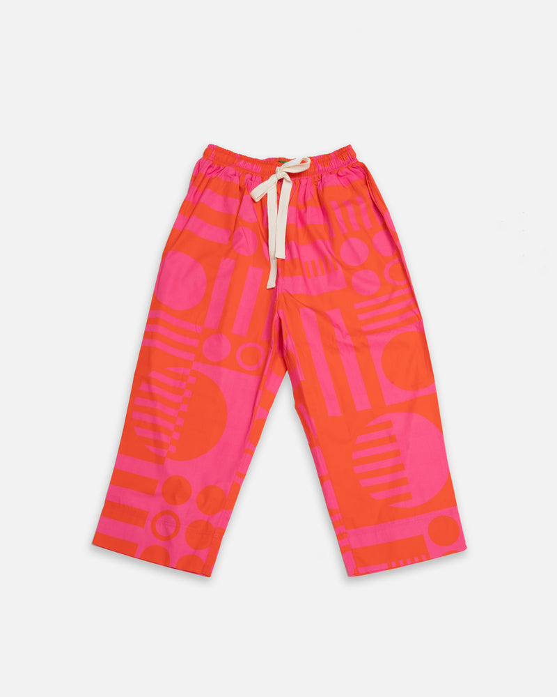 Paradox Relaxed Trousers in Hot Pink