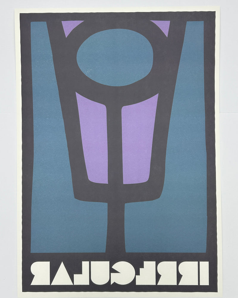Vibraslap Art Print in Teal