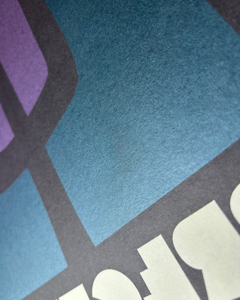 Vibraslap Art Print in Teal