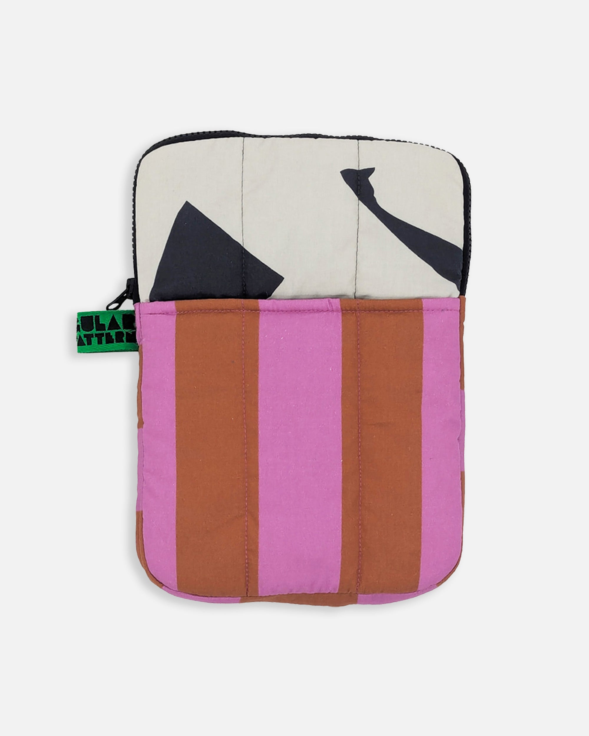 Quilted Ipad case in Caramallow
