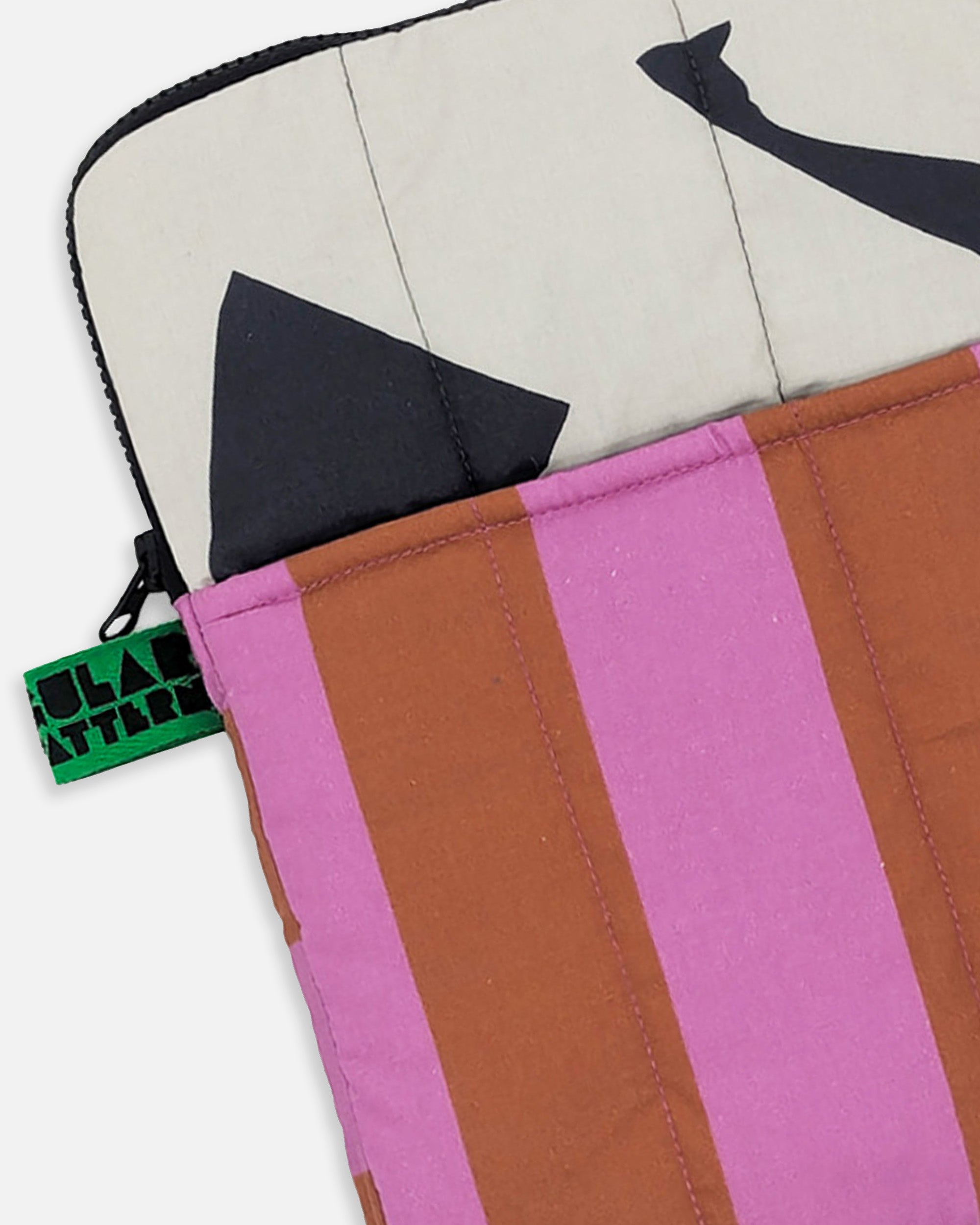 Quilted Ipad case in Caramallow