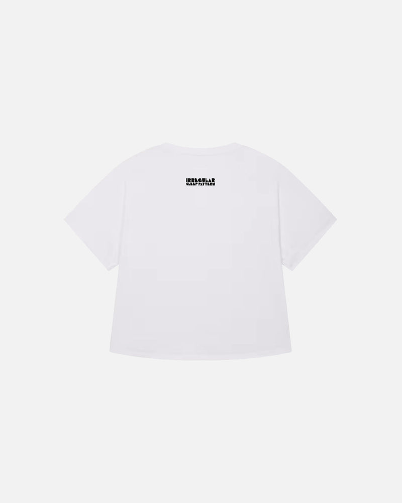 Irregular T-shirt in White