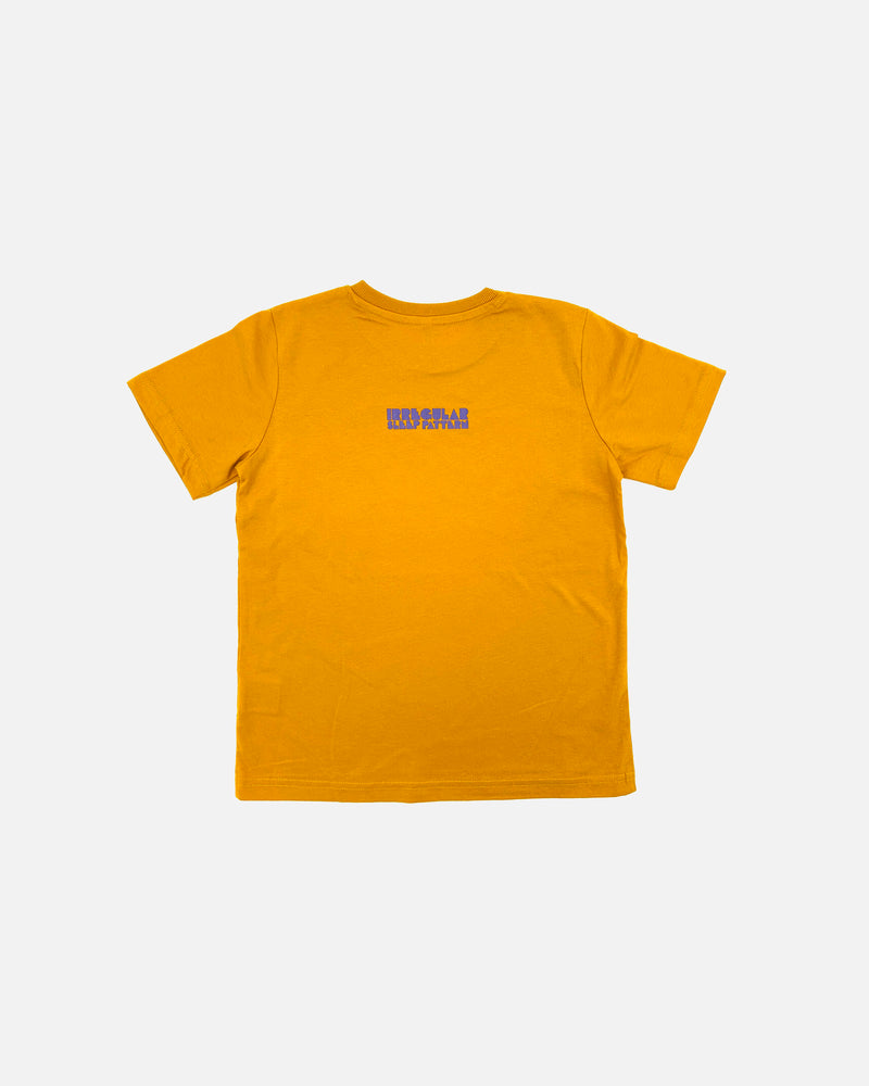 Kids Irregular T-shirt in Mustard