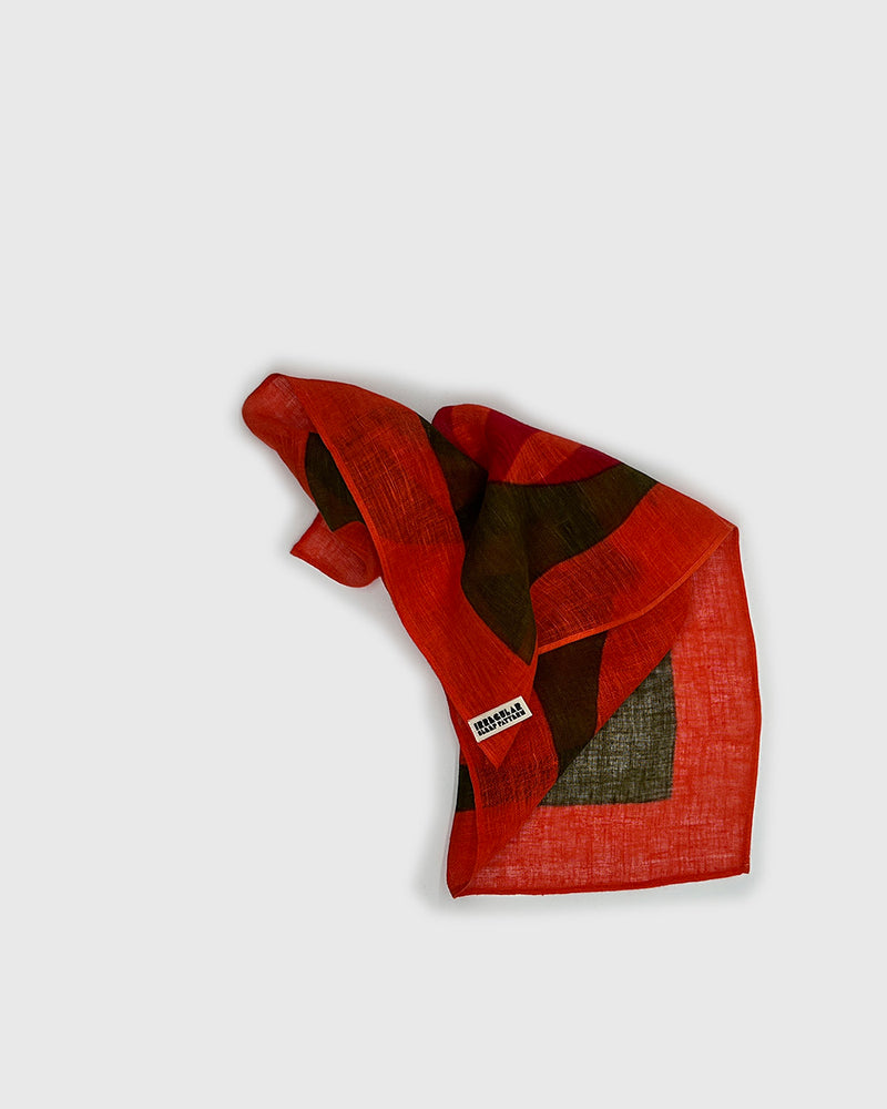 Linen Napkerchief in Marmalade
