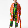 funky pattern and colour robe cool design 