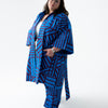 Sidewinder Robe in Blueberry