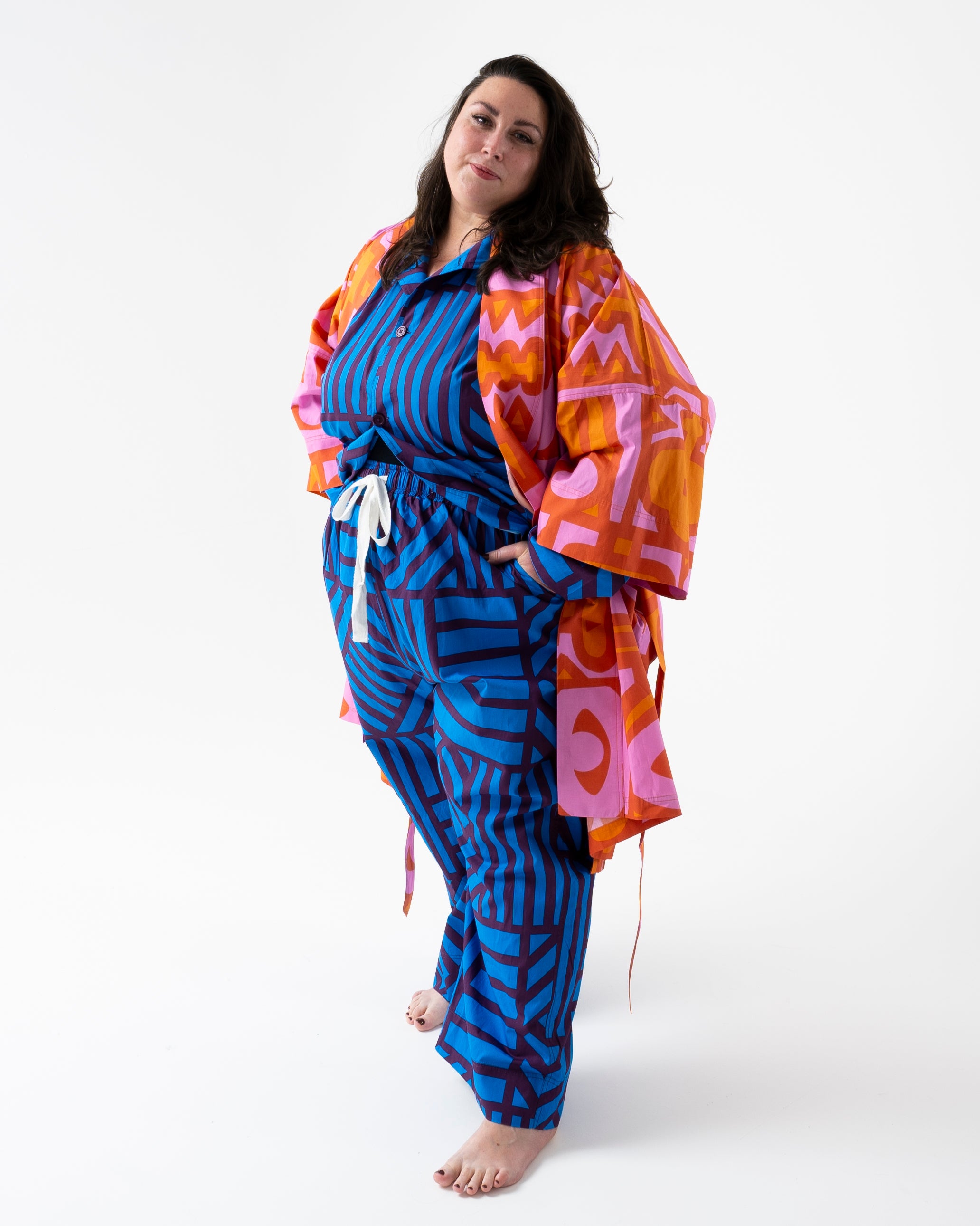 Chameleon Robe in Cayenne