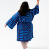 Sidewinder Robe in Blueberry