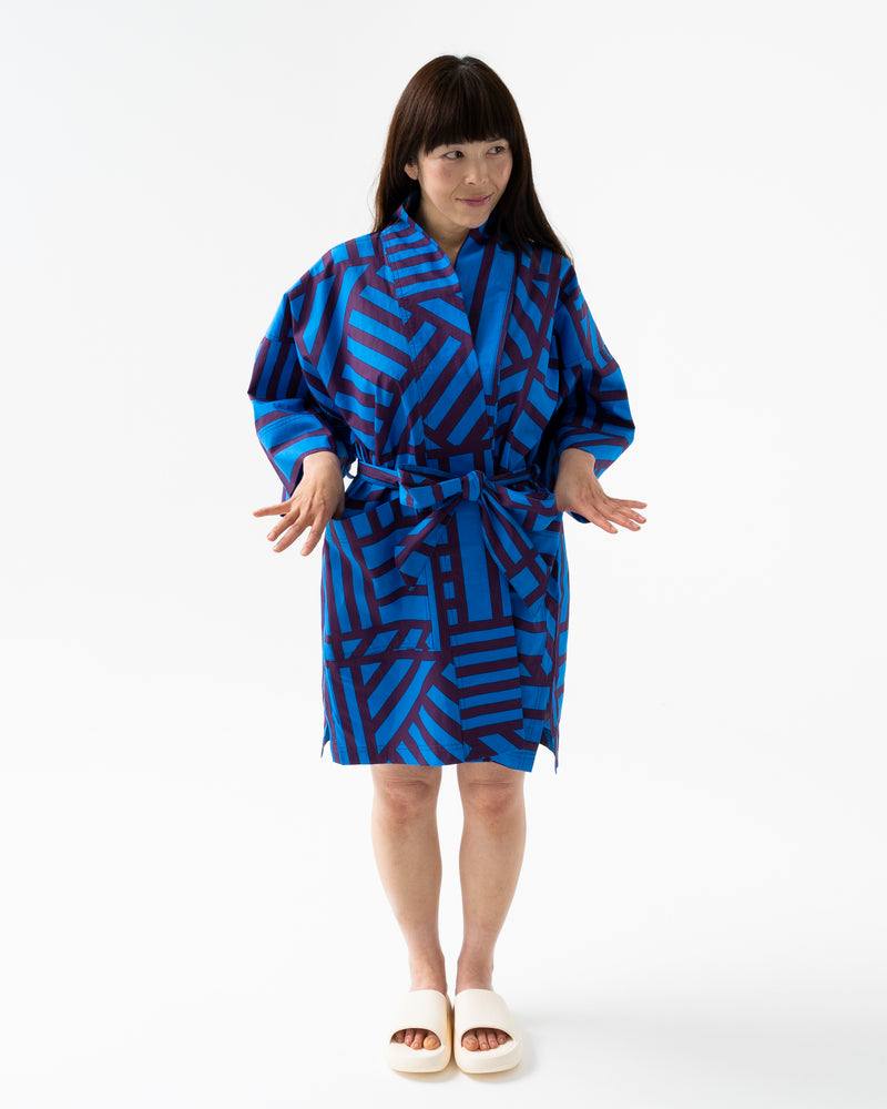 Sidewinder Robe in Blueberry