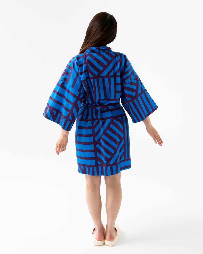 Sidewinder Robe in Blueberry