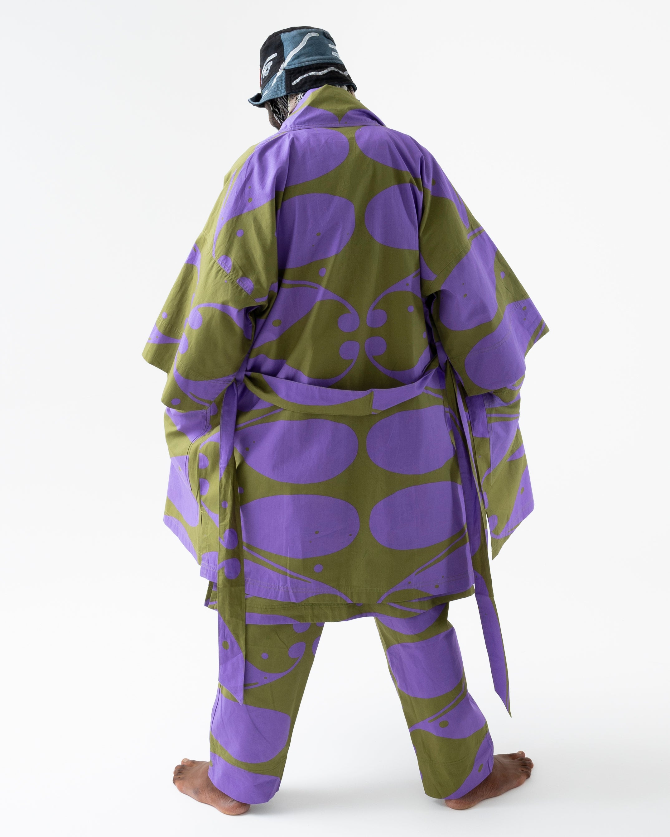 Barbarian Robe in Olive