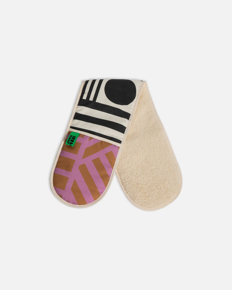 Organic Cotton Double Oven Gloves in Sidewinder