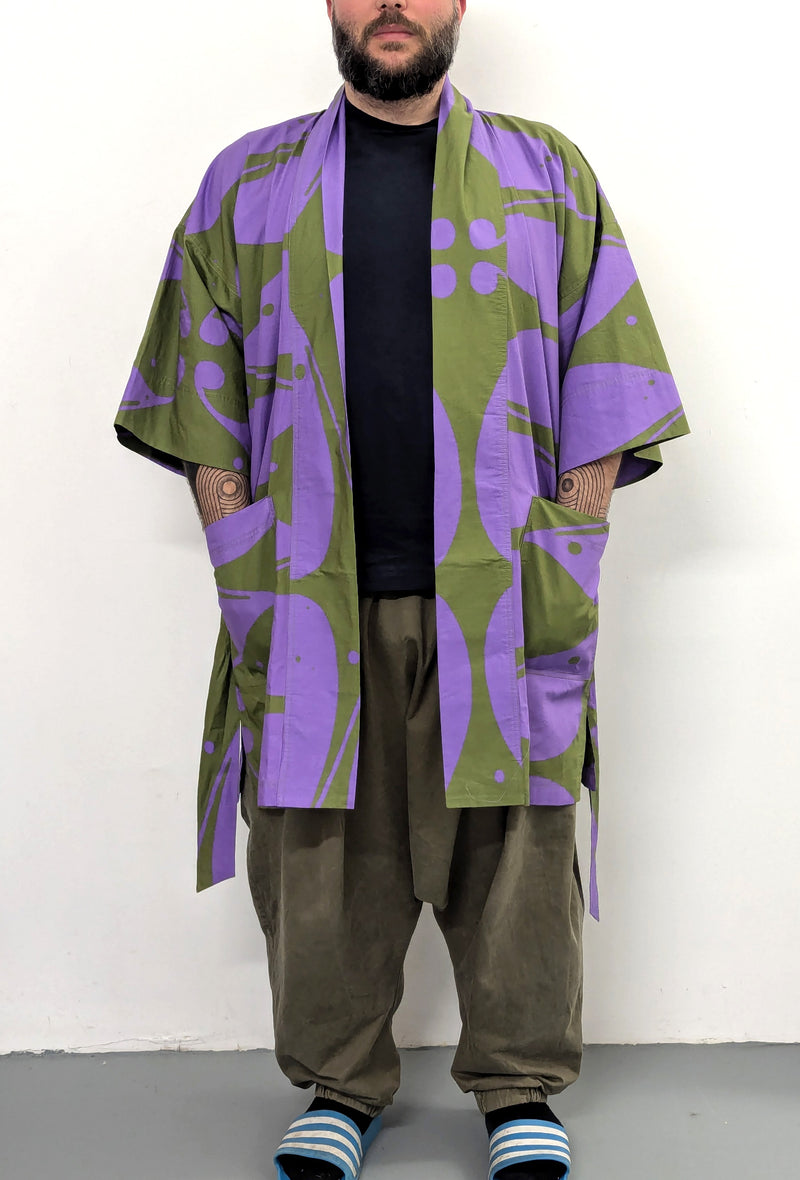 Barbarian Robe in Olive