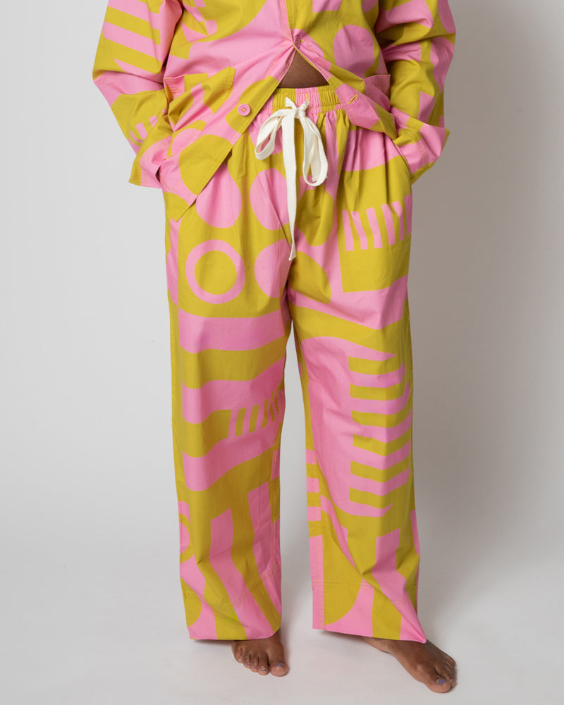 Jumbo Paradox Relaxed Trousers in Wasabi