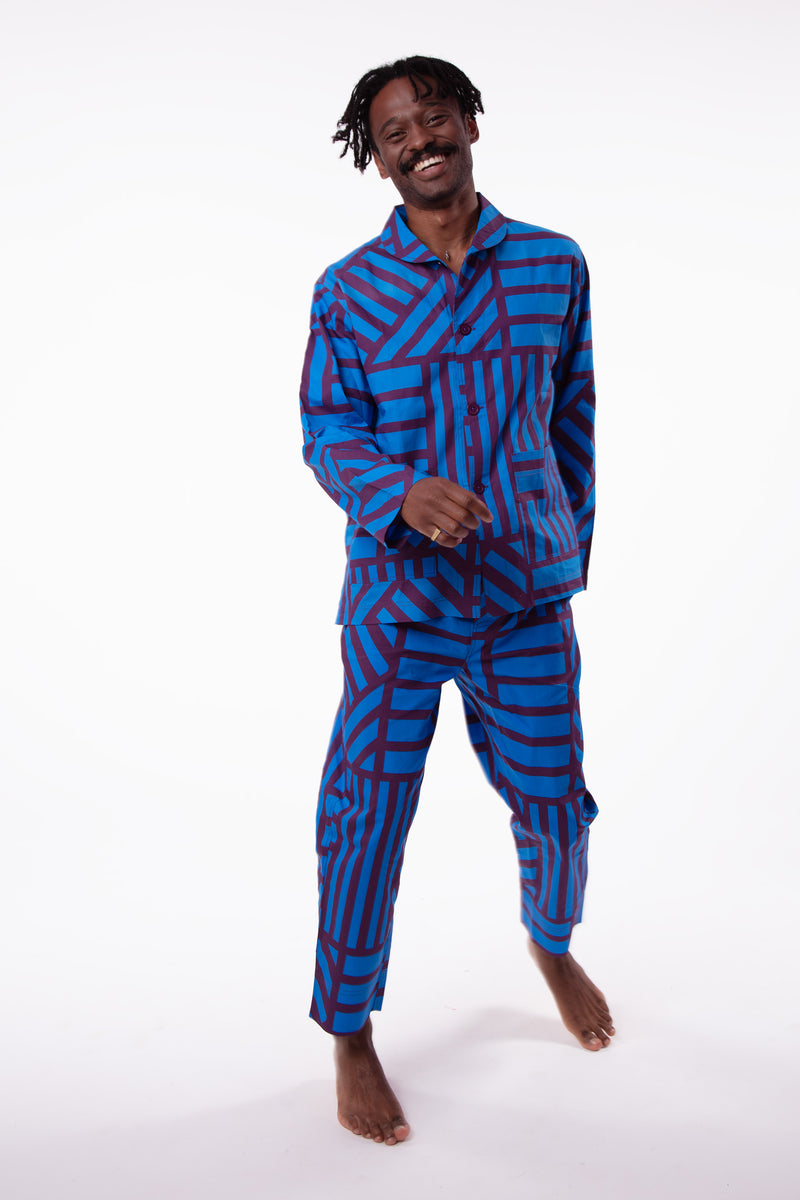Classic Pyjama Suit Sidewinder x Blueberry