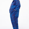 Sidewinder Pyjama Suit in Blueberry