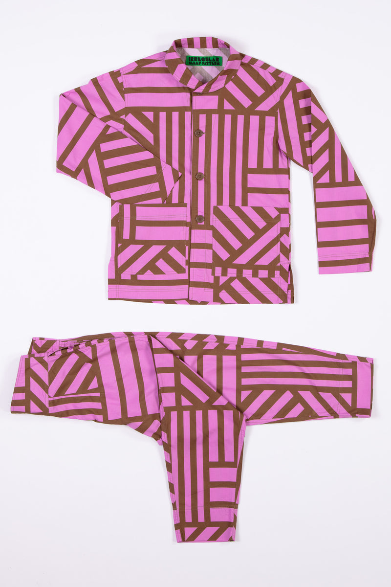 Sidewinder Pyjama Suit in Caramallow