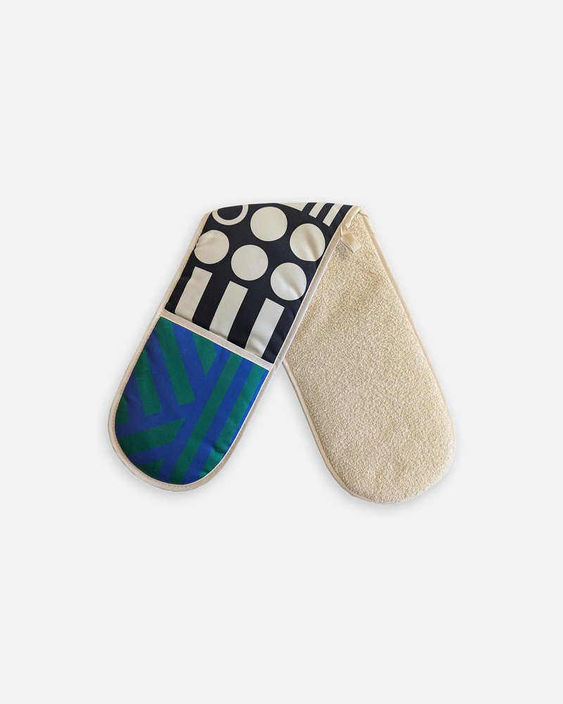 Organic Cotton Double Oven Gloves in Sidewinder
