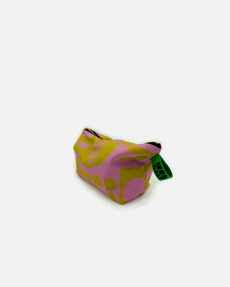 Organic Cotton Washbag in Wasabi