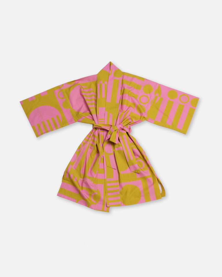 Paradox Robe in Wasabi | Irregular Sleep Pattern