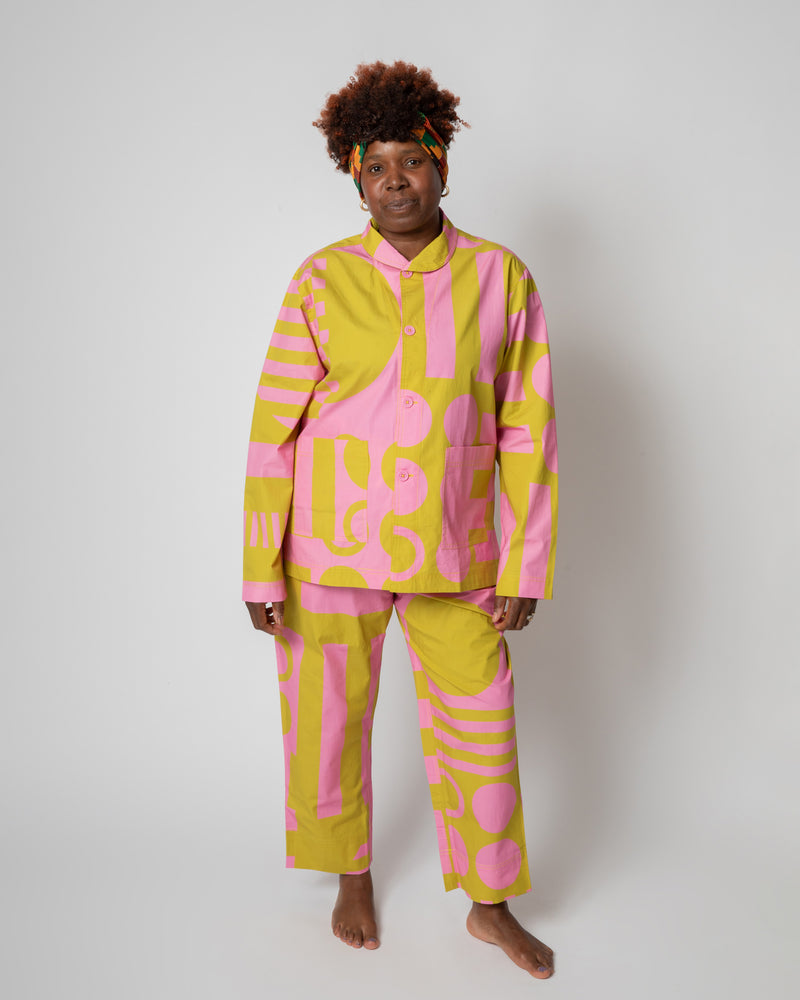 Jumbo Paradox Pyjama Jacket in Wasabi