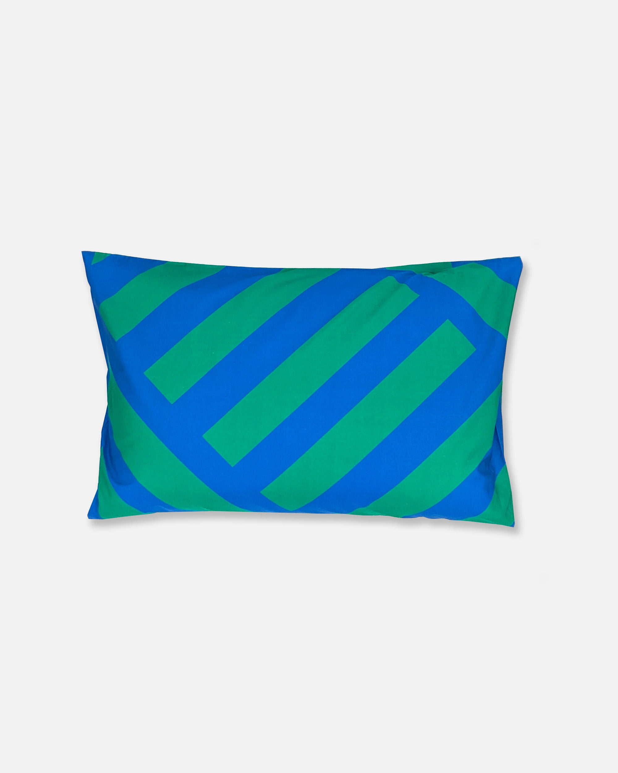 Sidewinder Pillowcase in Blue Green
